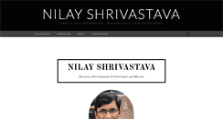 Desktop Screenshot of nilayshrivastava.com